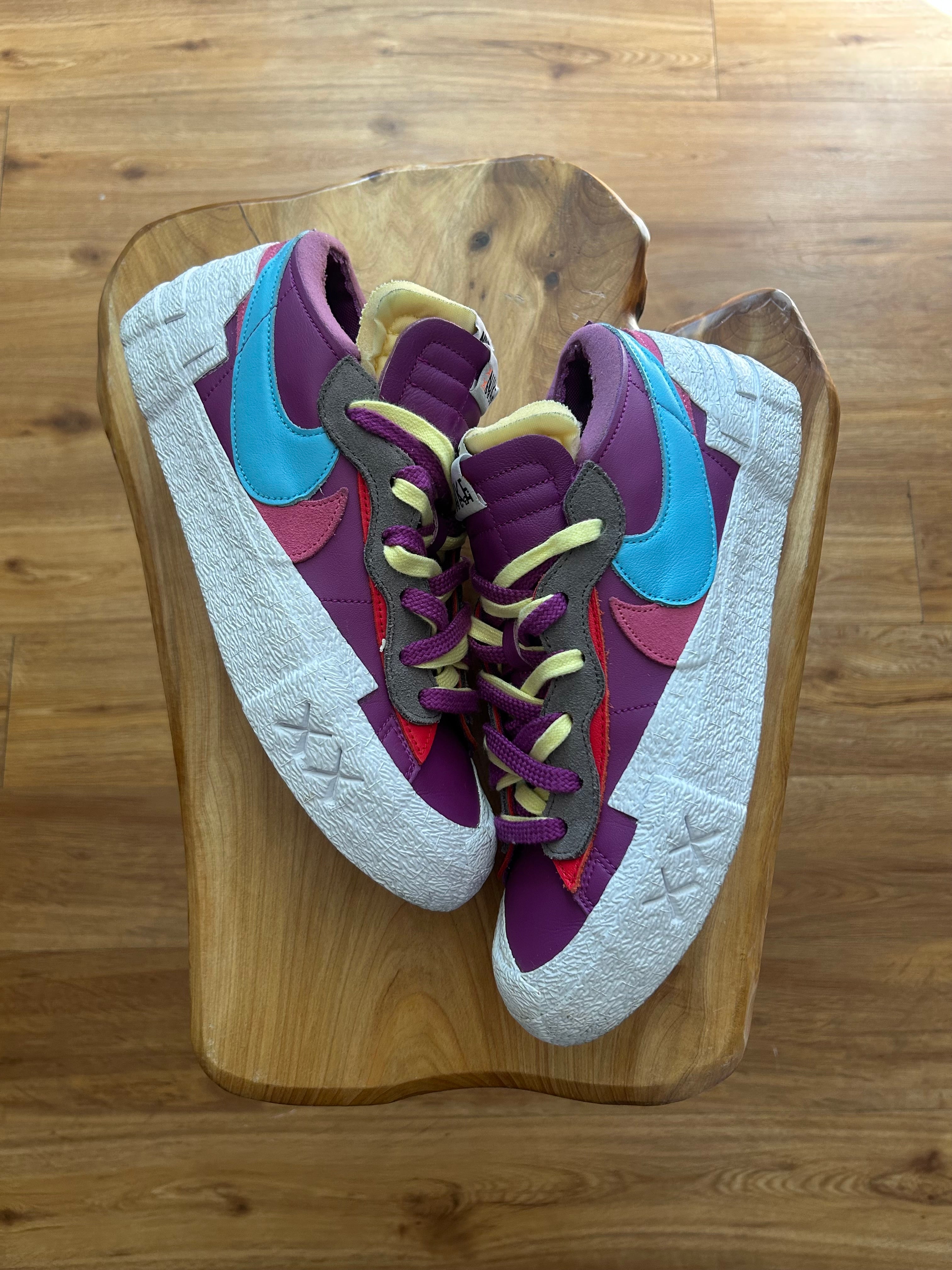 Kaws x Sacai x Blazer Low ‘Purple Dusk’