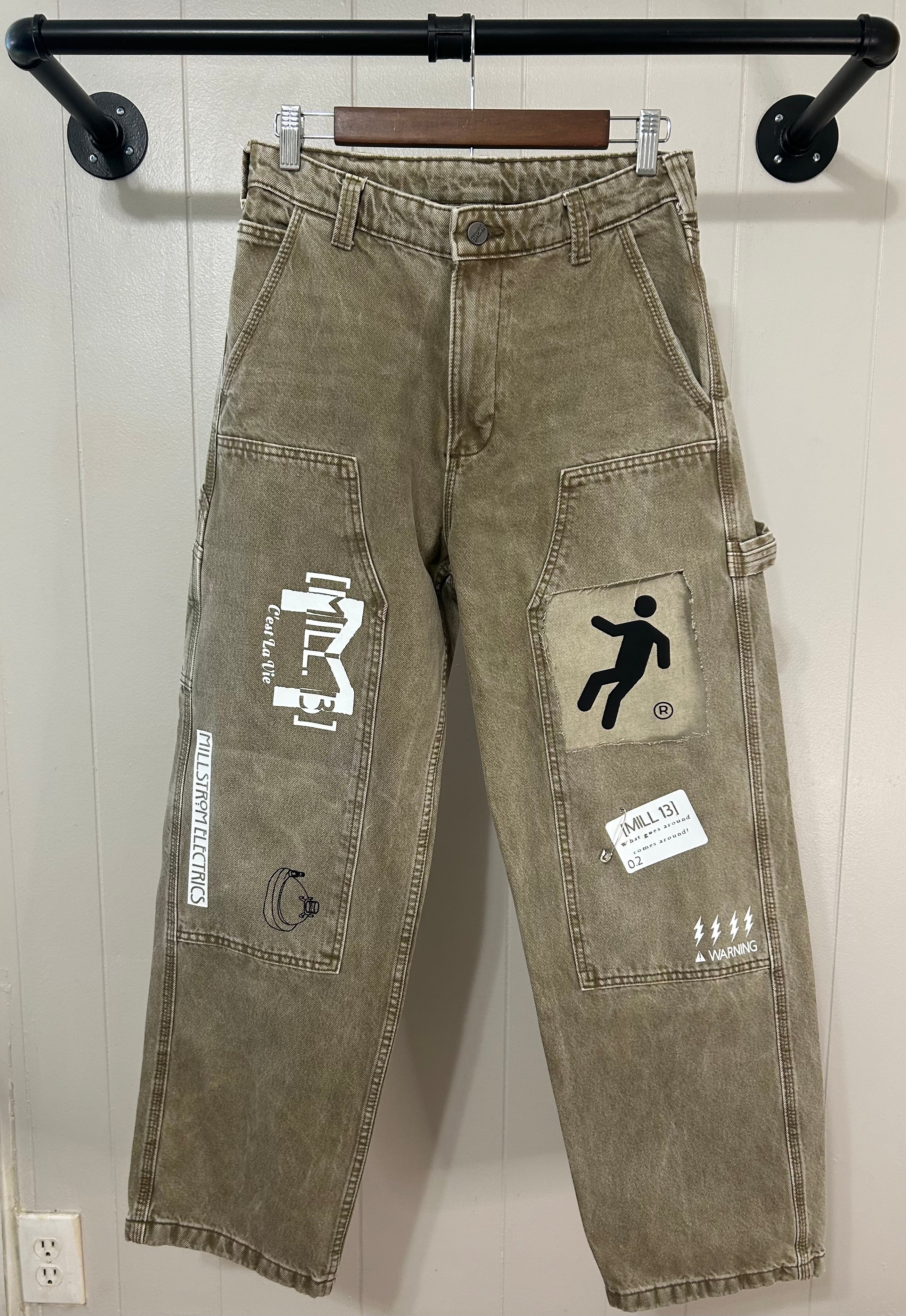Mill 13 Factory Cut Carpenter Jeans