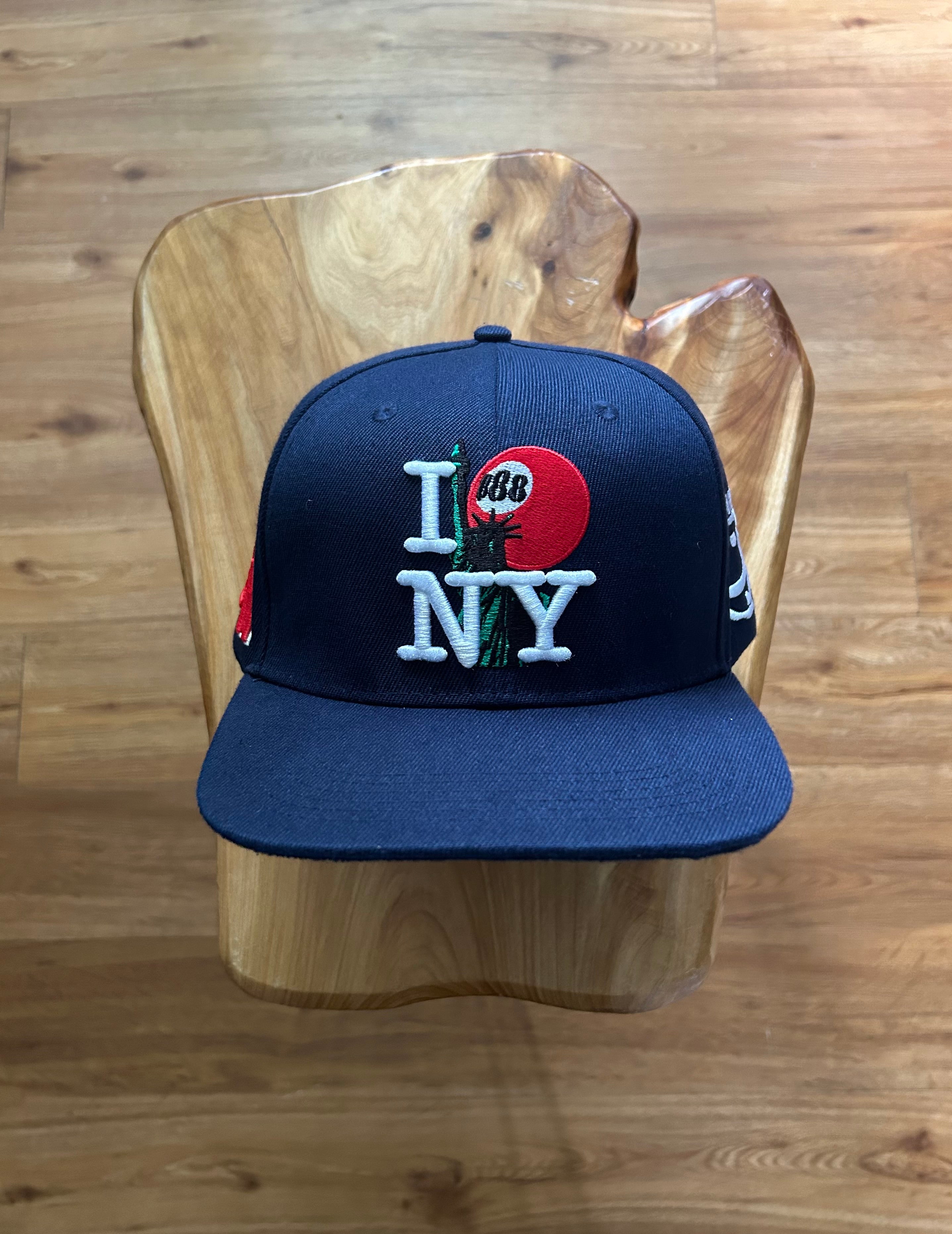 Infamous888 I Love New York Fitted Hat
