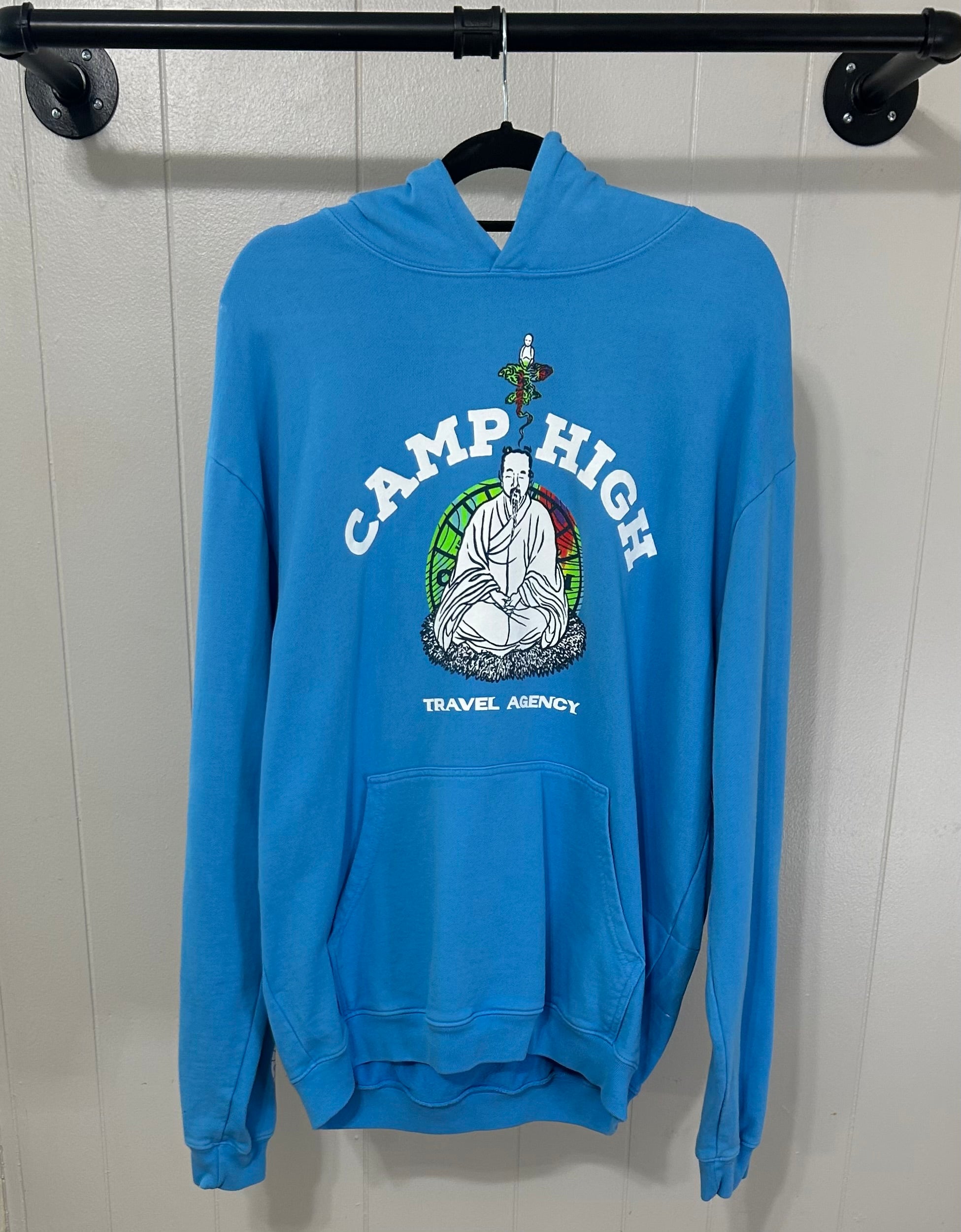 Camp High Travel Agency Hoodie ‘Blue’