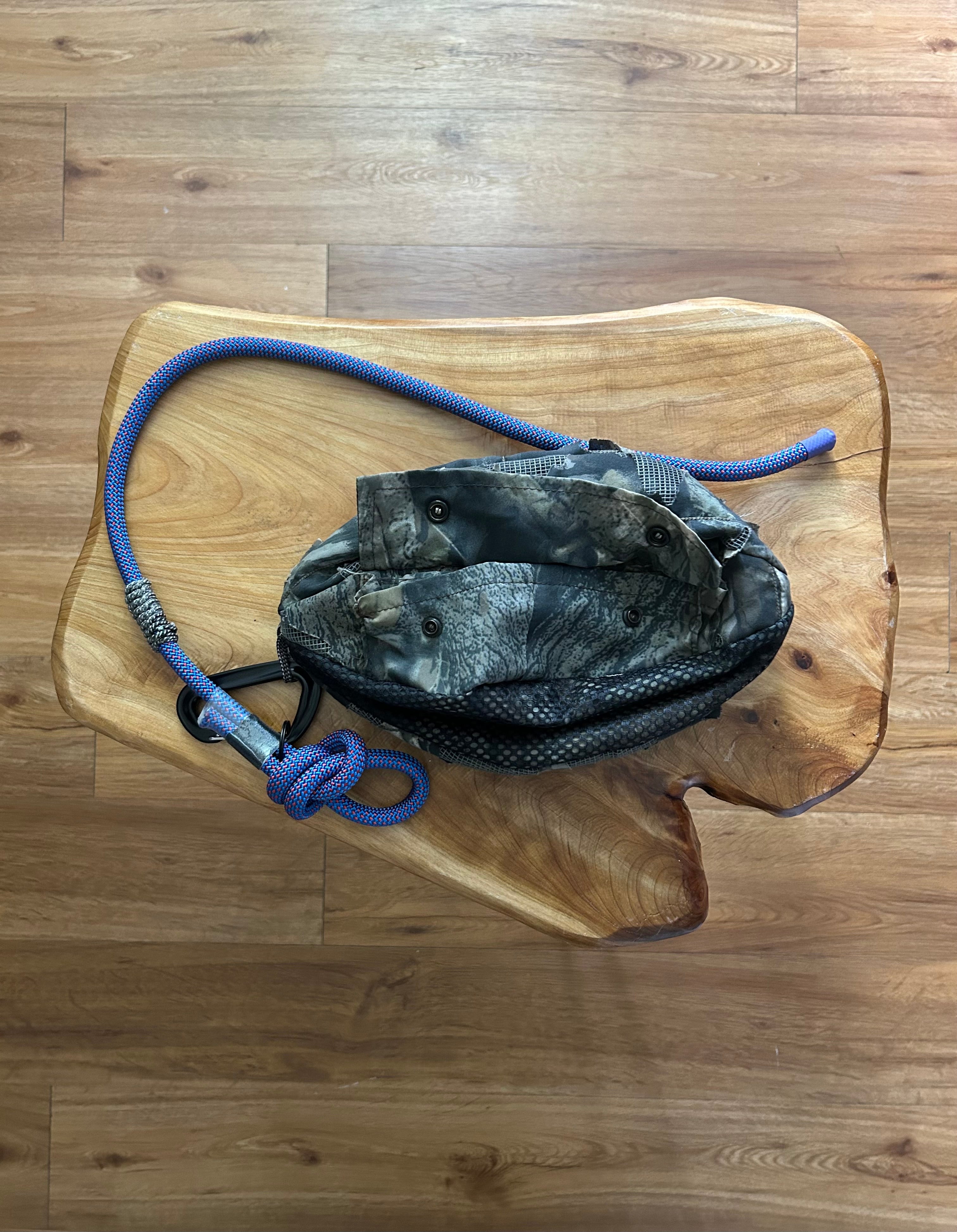 Upcycled Bungee Bag ‘Camo’