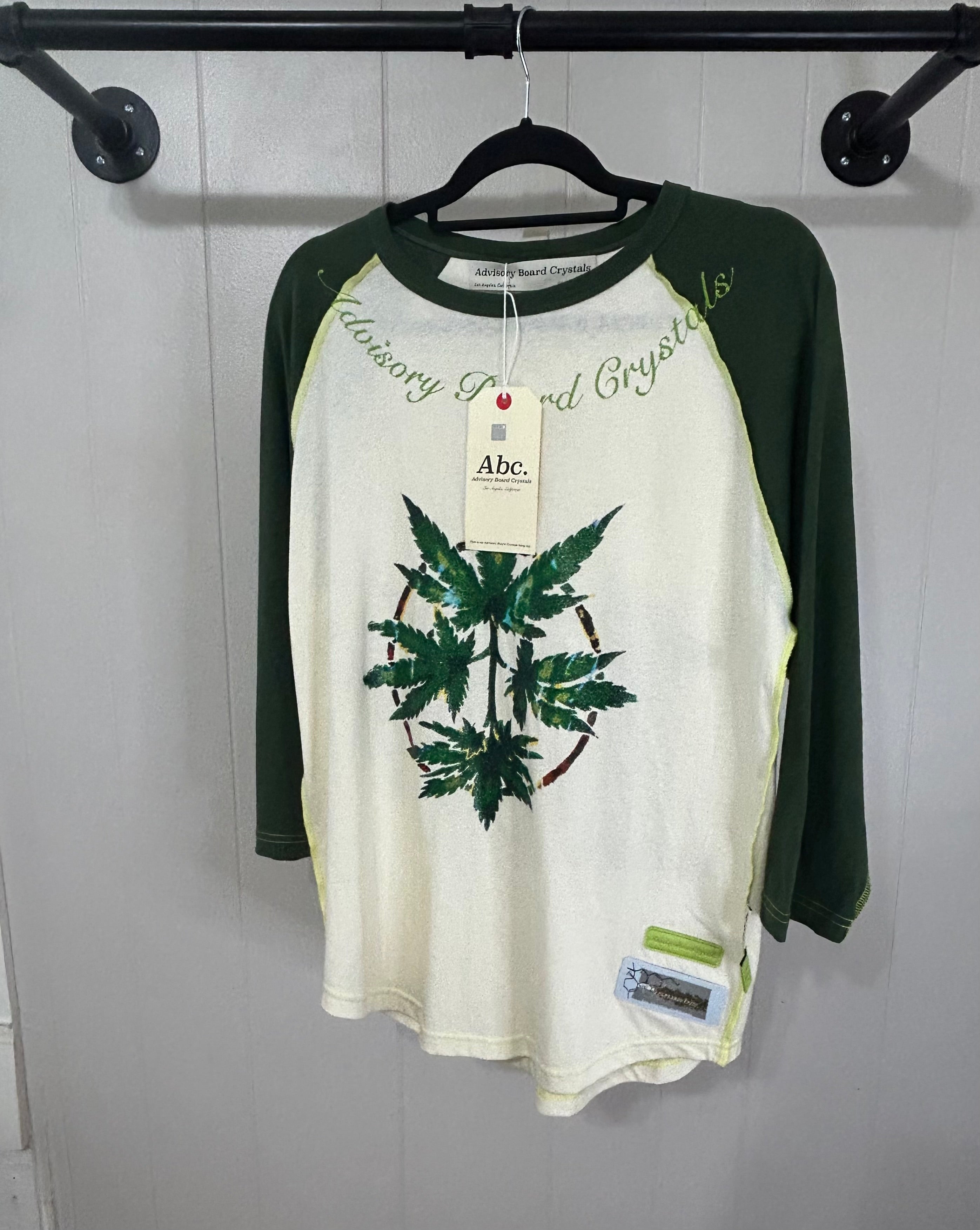 Abc. Team Consciousness Baseball T-shirt ‘Green Natural’