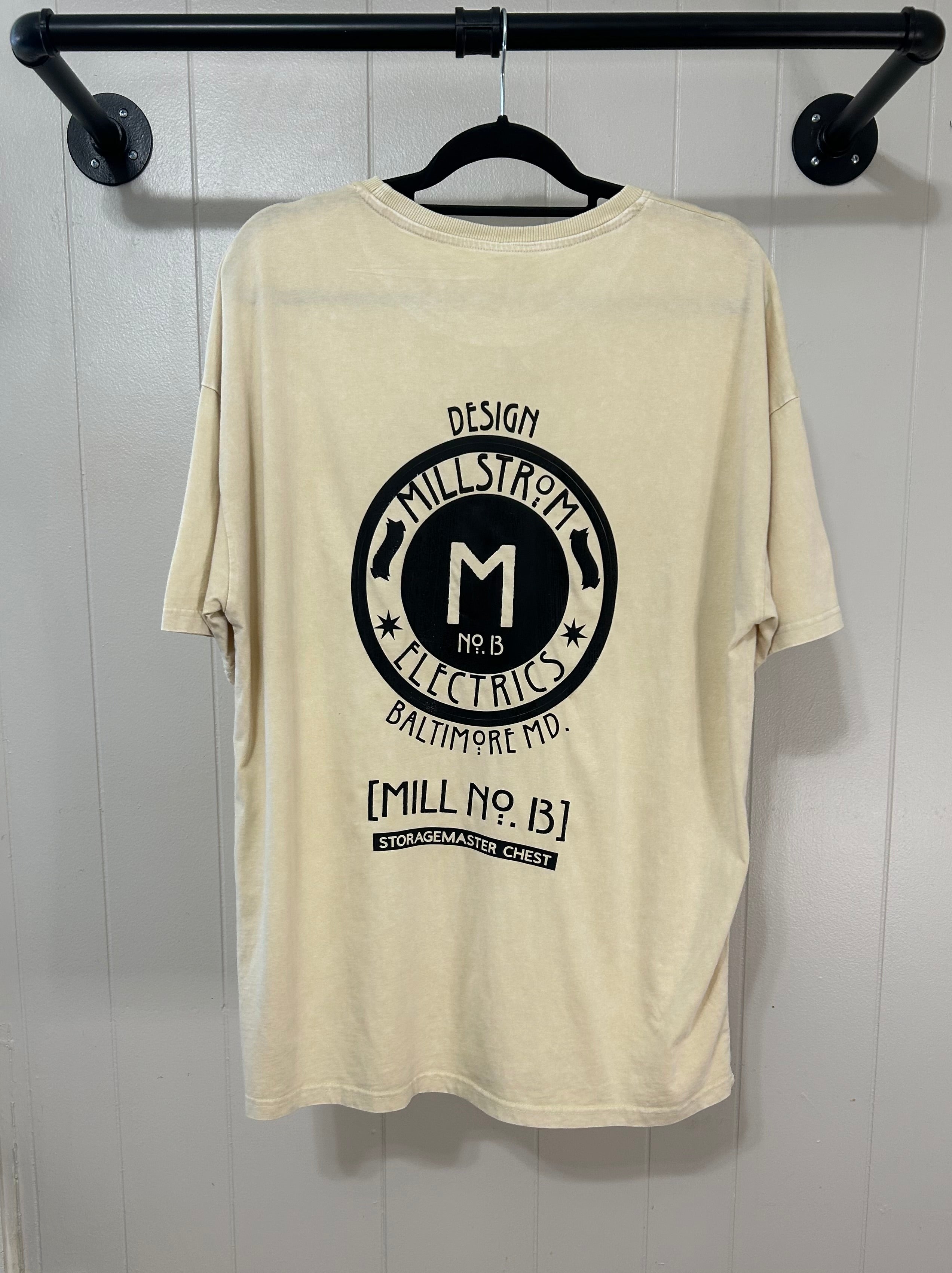Mill 13 Millstrom T-shirt ‘Cream’