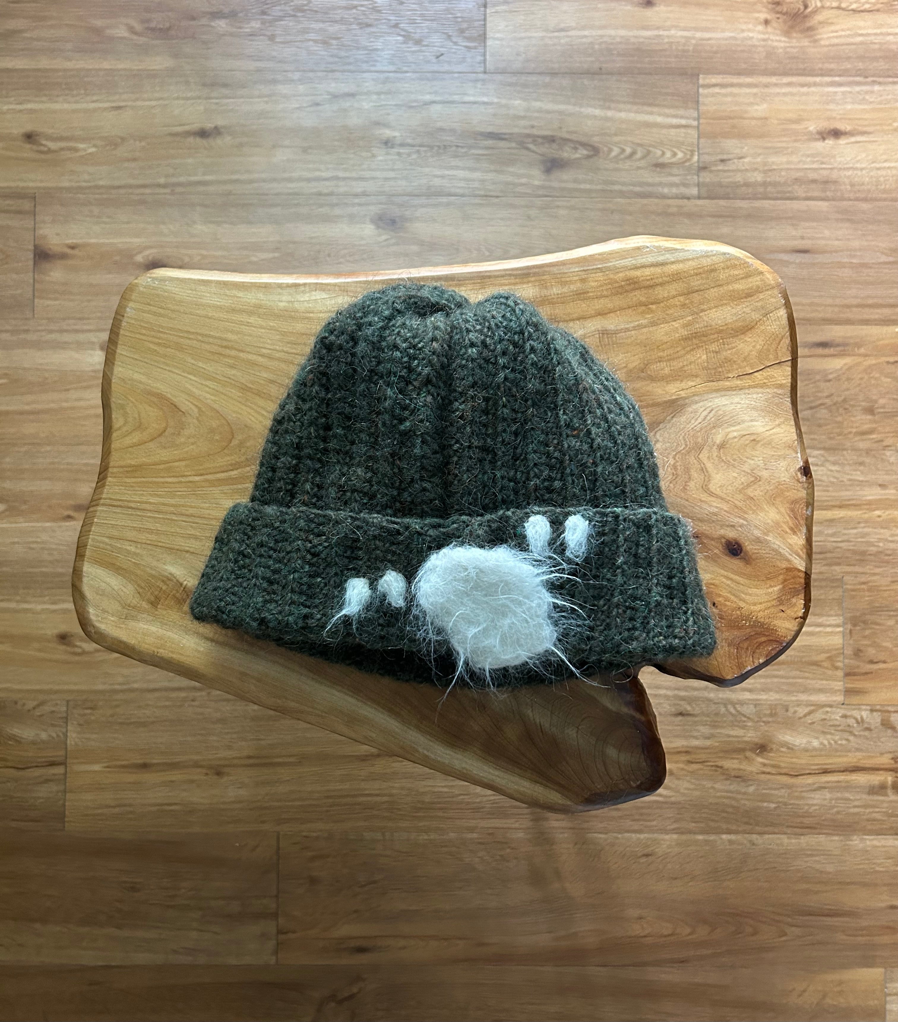 Knotchee x Ghostown Mohair Cargo Beanie ‘Earth’