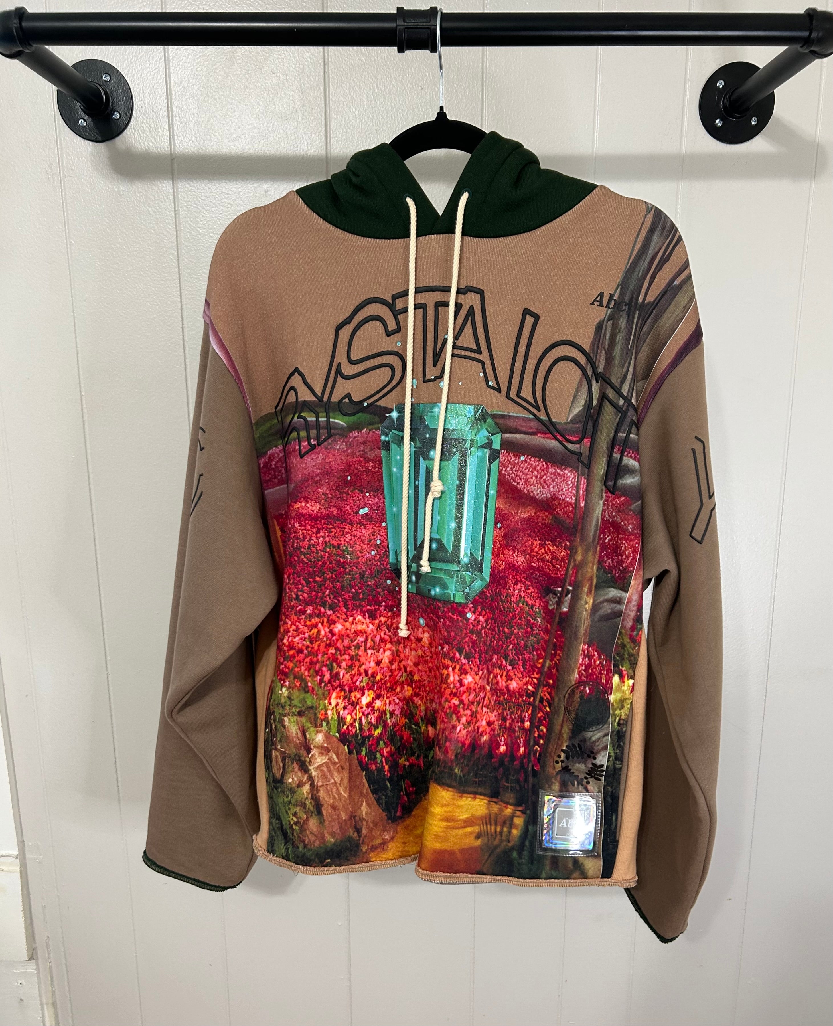 Abc. Birthstone Pullover Hoodie - May (Altered)