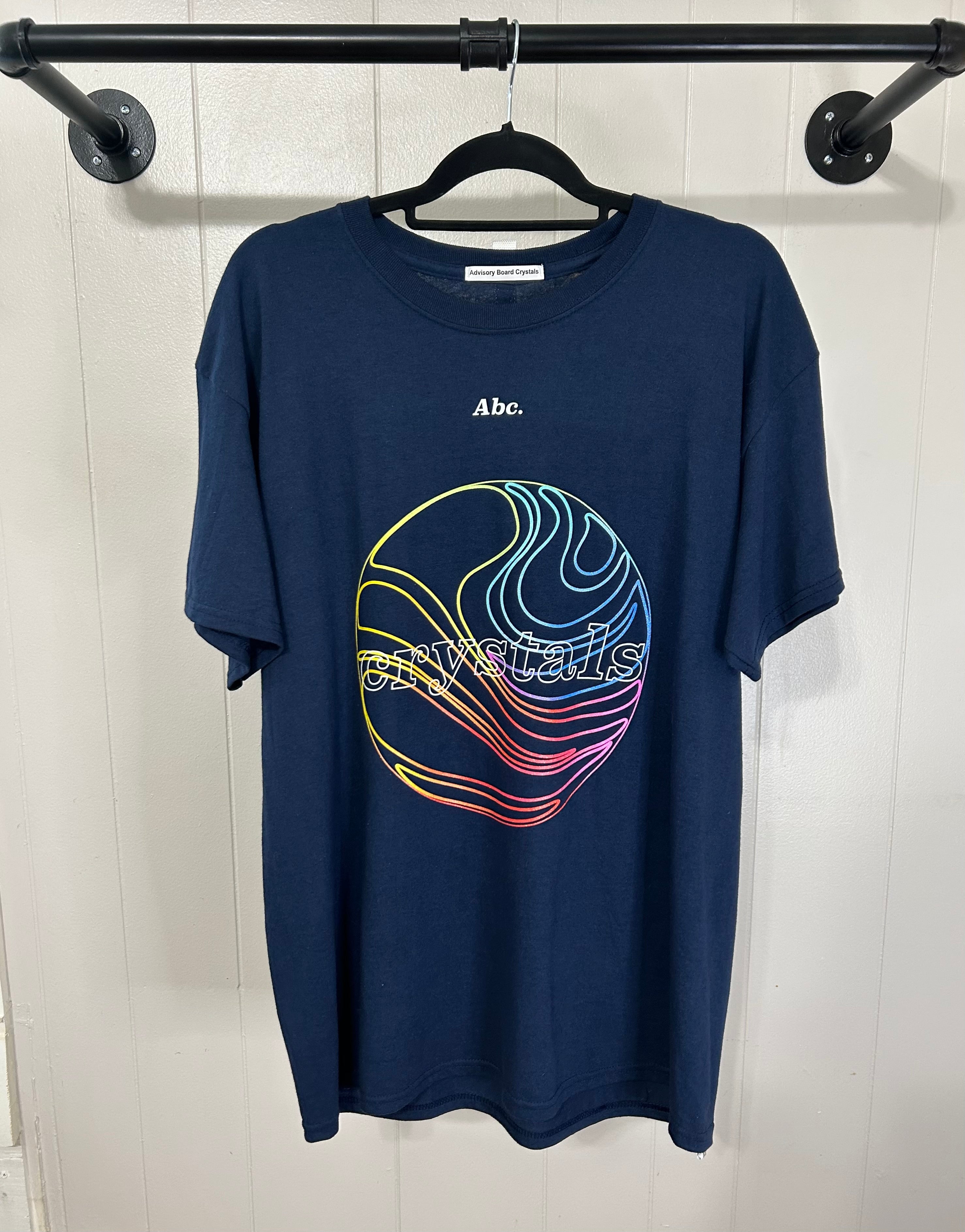 Abc. Crystals T-shirt ‘Navy Blue’