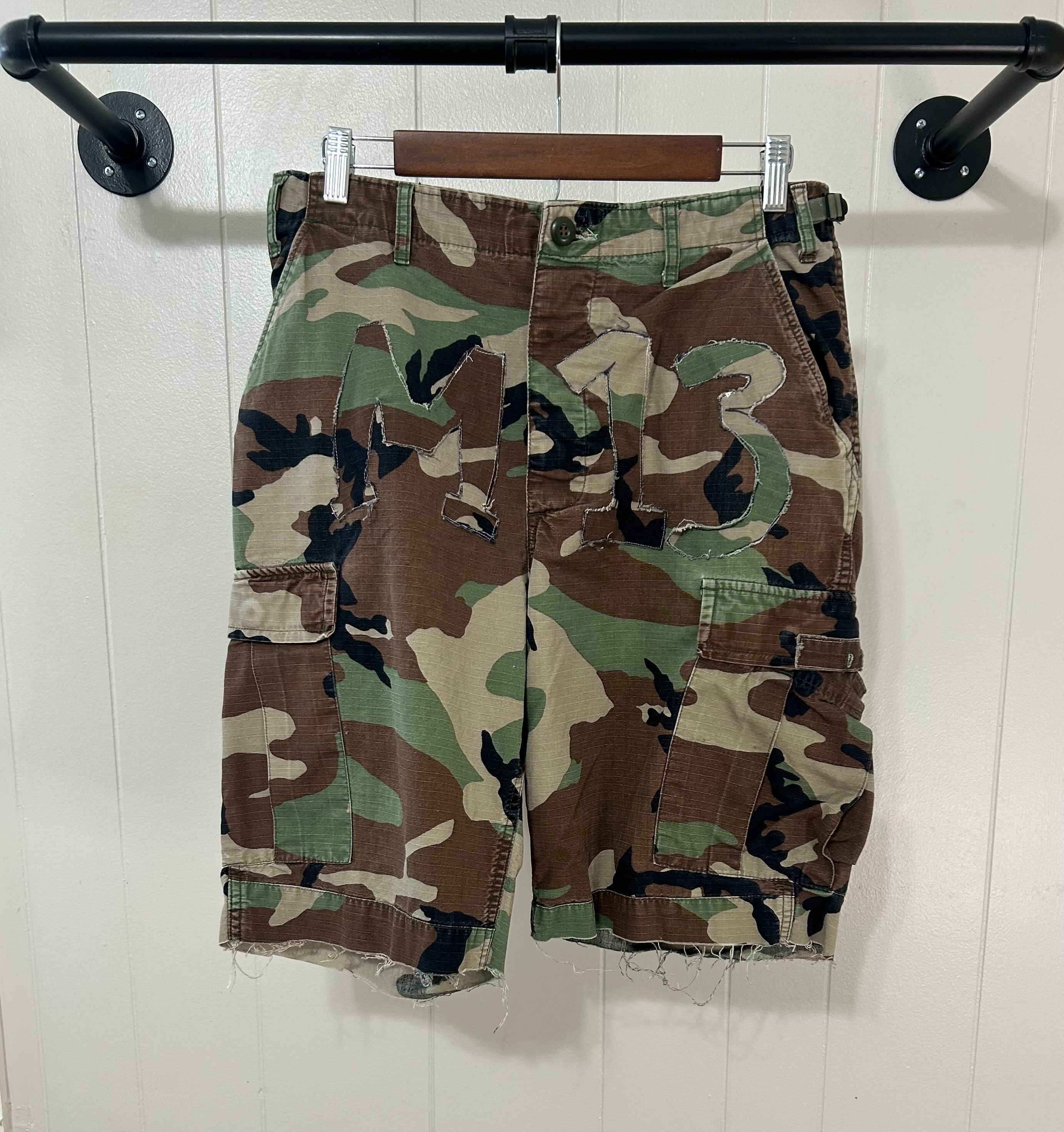 Mill 13 Camo Patchwork Shorts