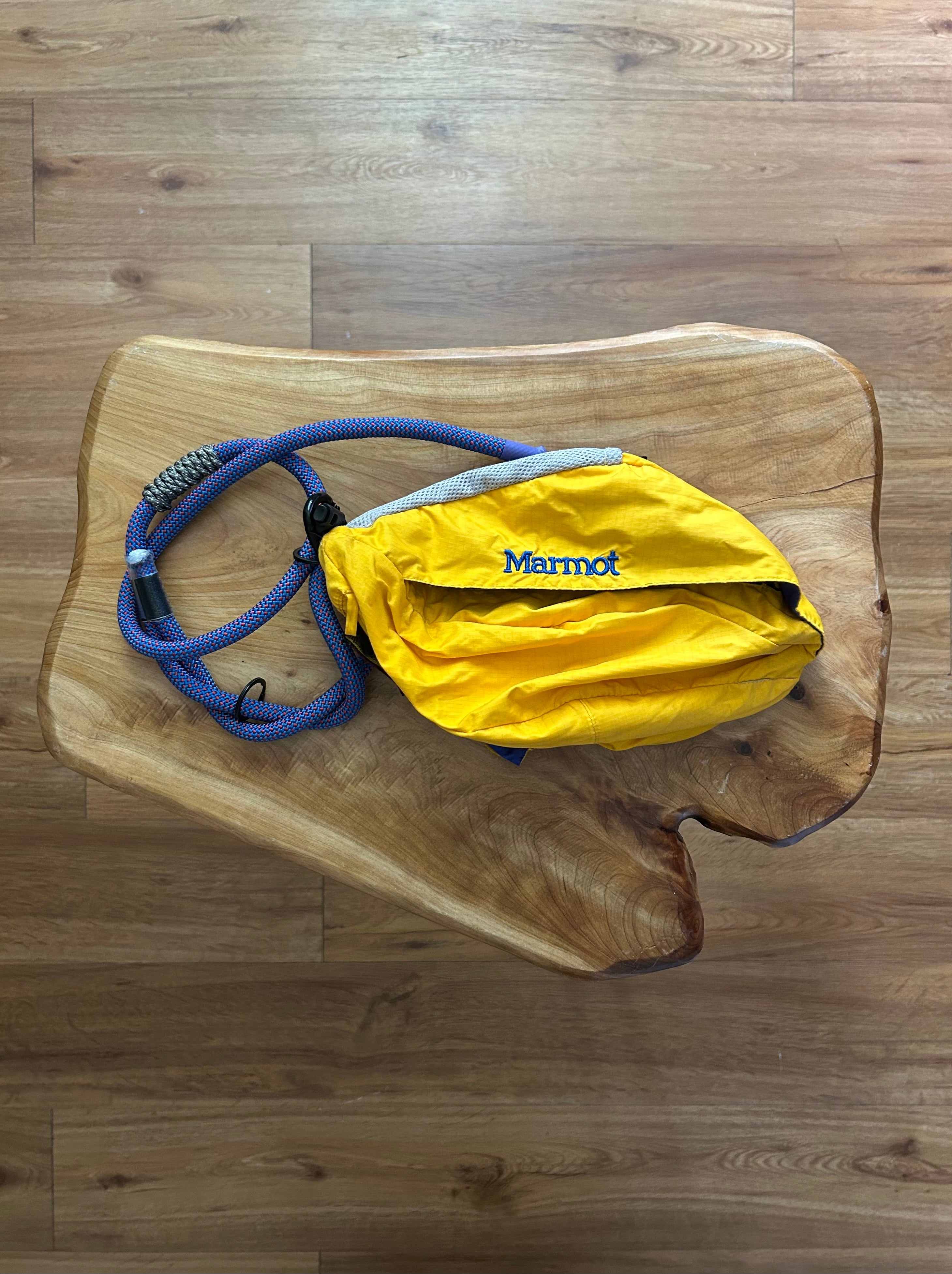 Upcycled Bungee Bag ‘Yellow’