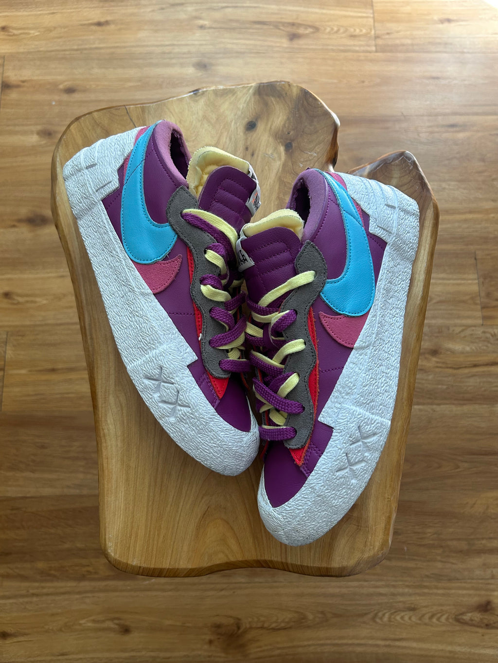 Kaws x Sacai x Blazer Low ‘Purple Dusk’