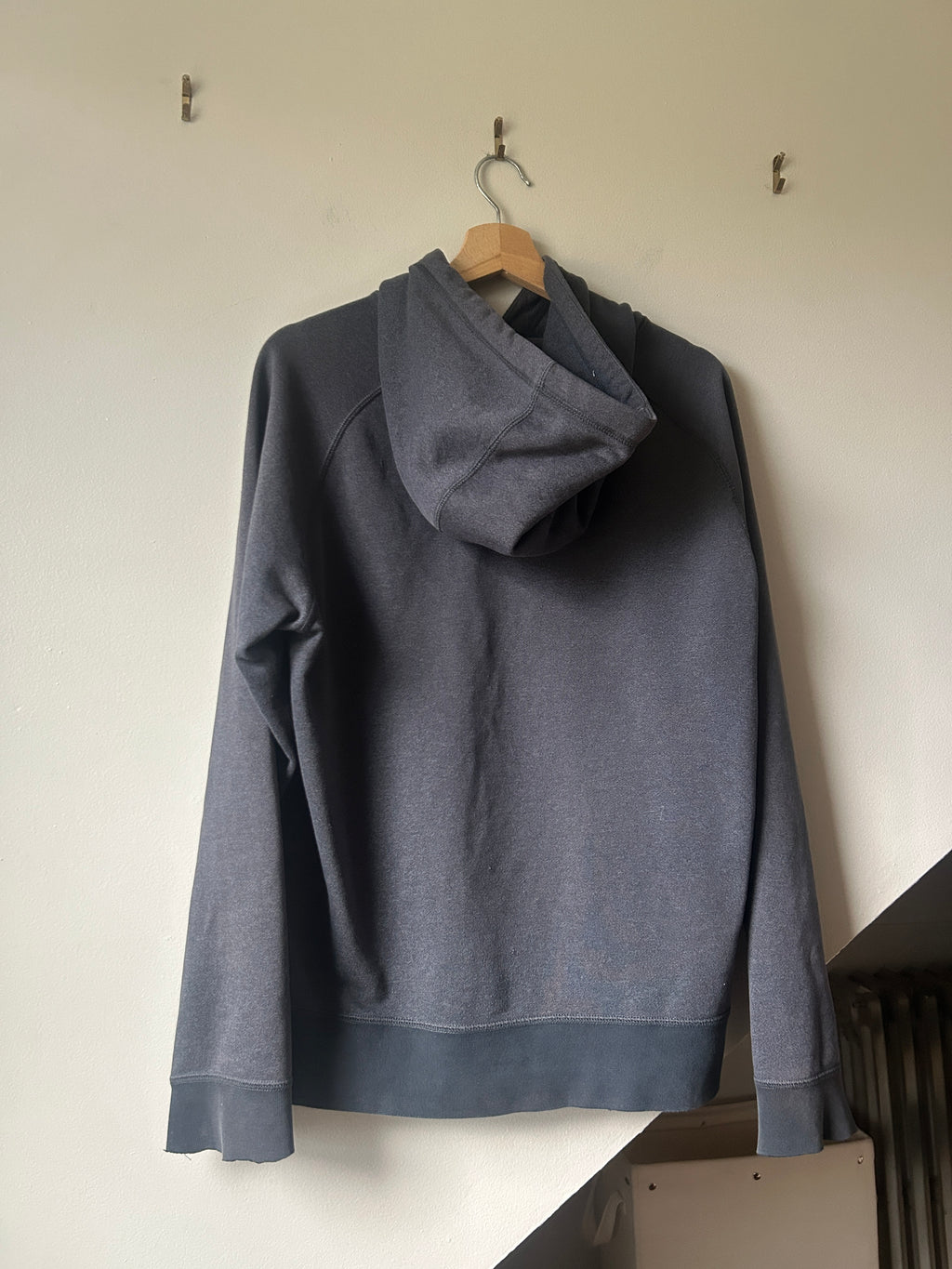 Patina Crimson Tie Patchwork Hoodie