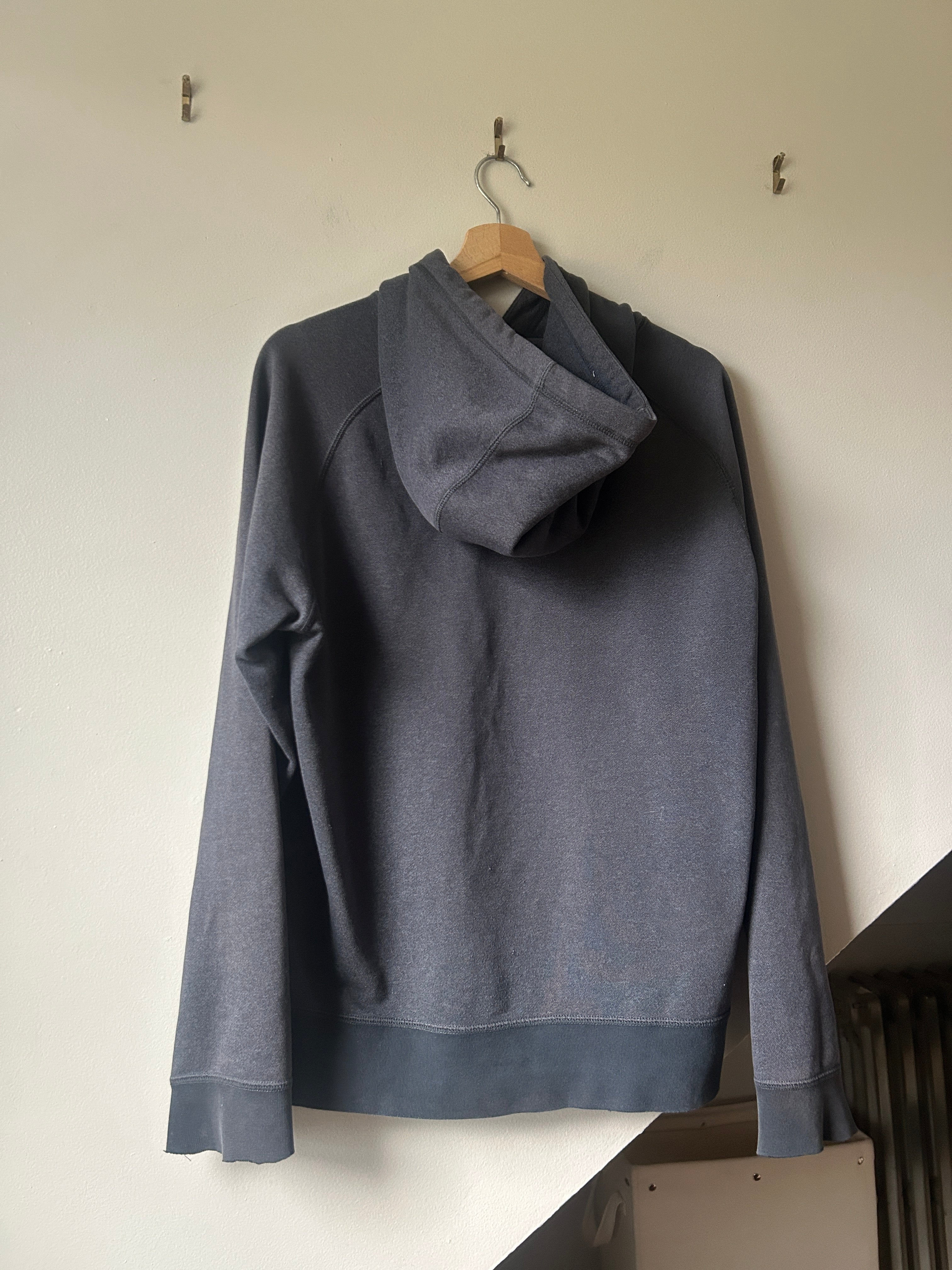 Patina Crimson Tie Patchwork Hoodie