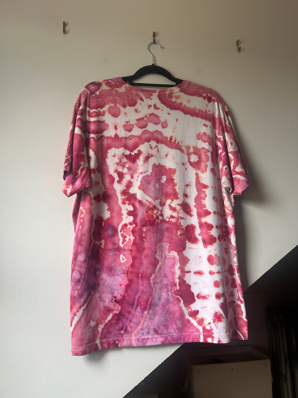 Kaws Flayed Tee Tie Dye ‘Fuchsia’