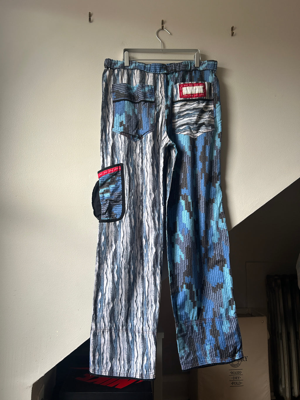 Magic Man Custom Supreme Digi Camo Pants ‘Blue’