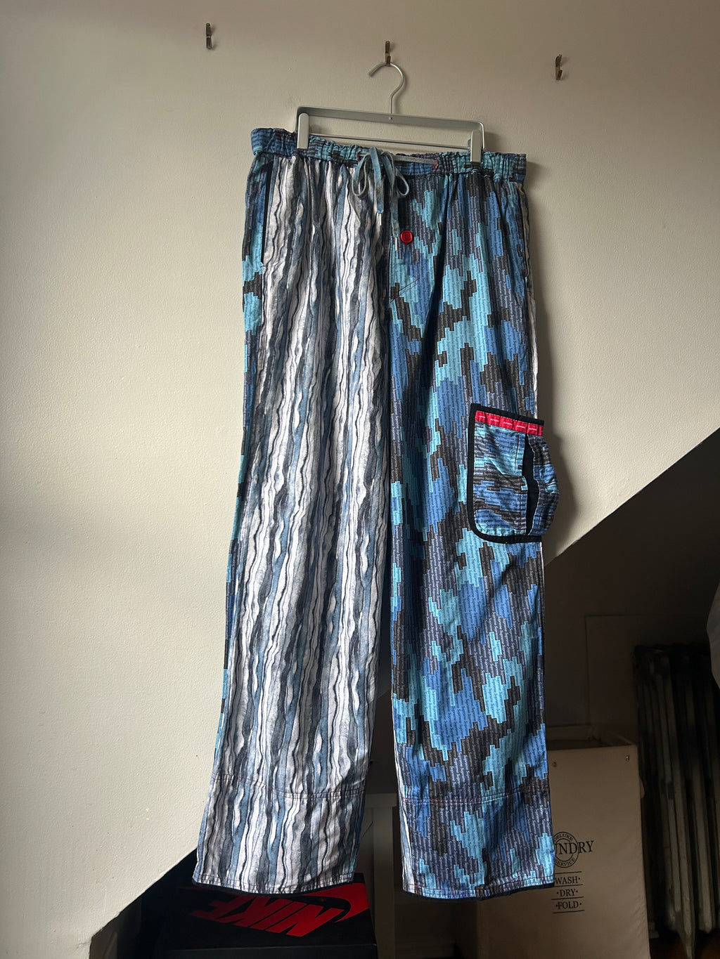 Magic Man Custom Supreme Digi Camo Pants ‘Blue’