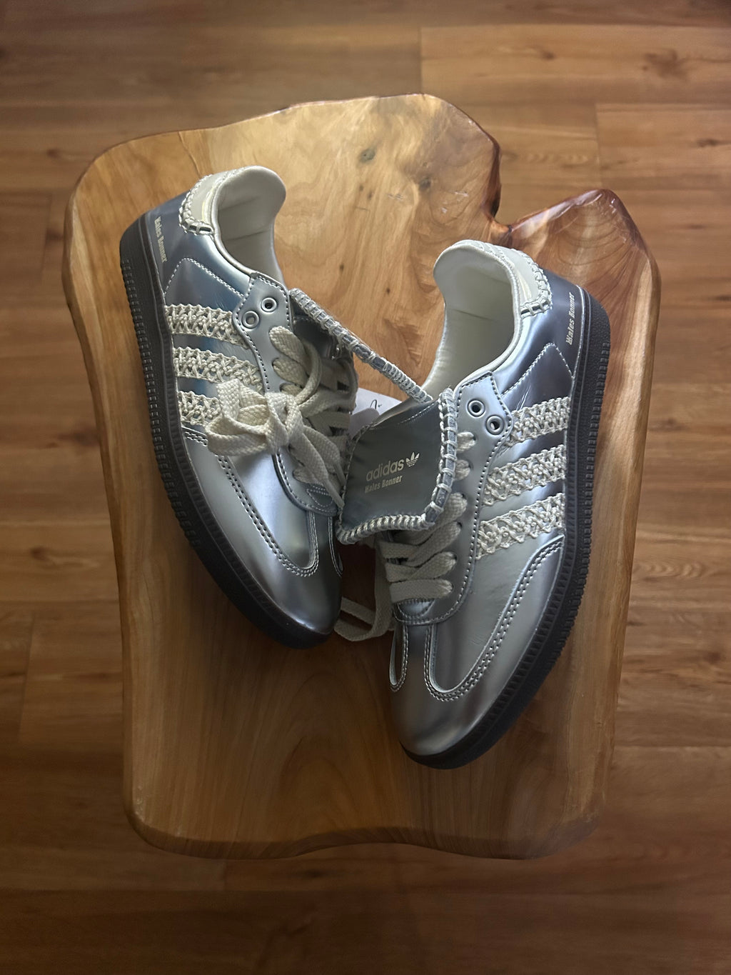 Wales Bonner x Samba ‘Silver Metallic’
