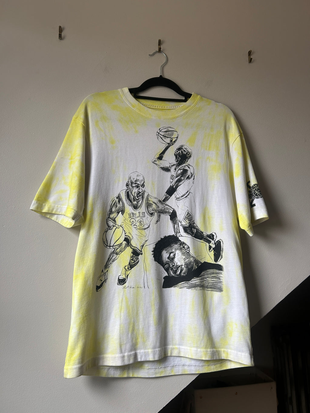 Off - White x Jordan T-Shirt Yellow