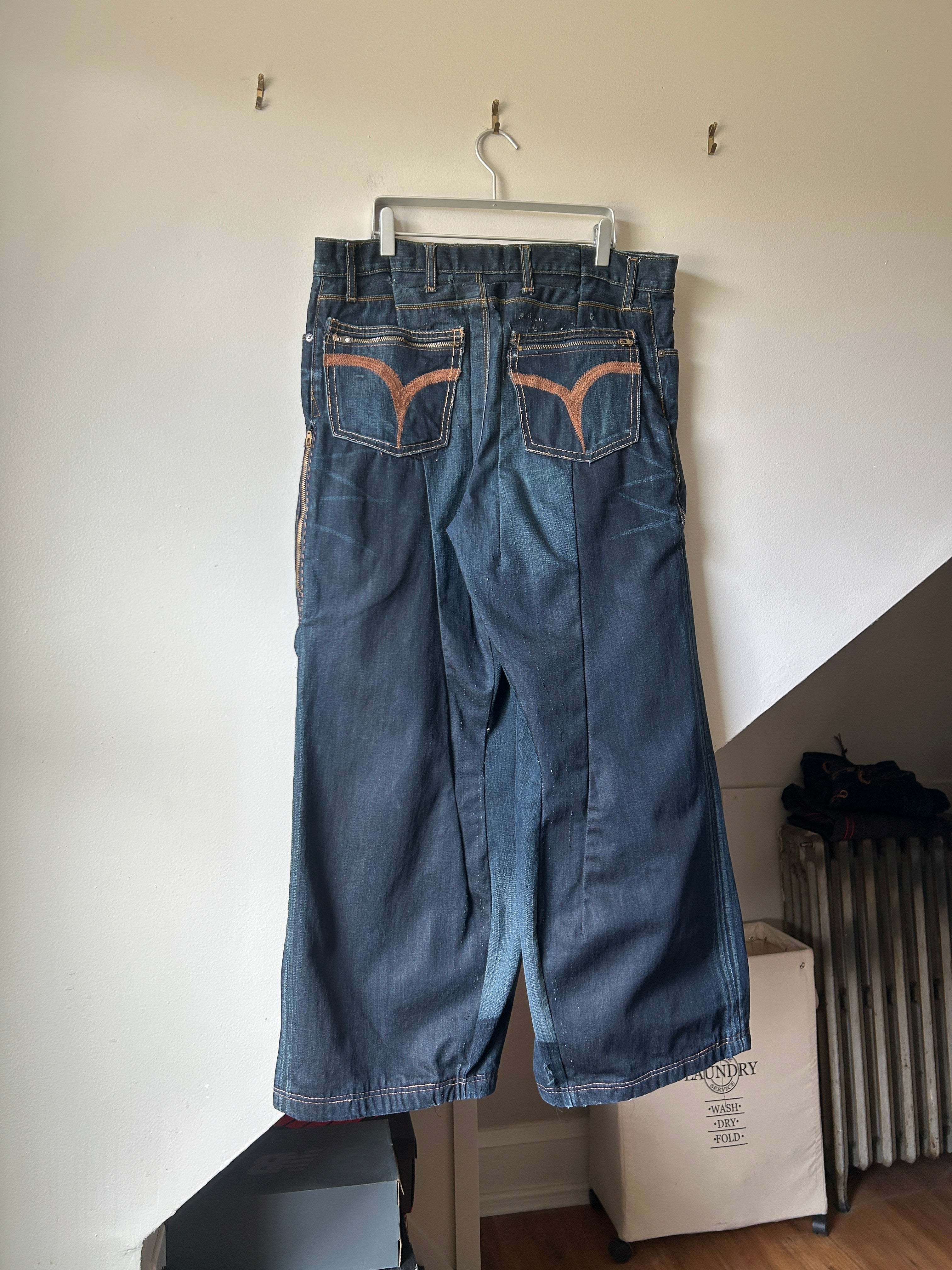 Patina Marine Barrel Leg Denim