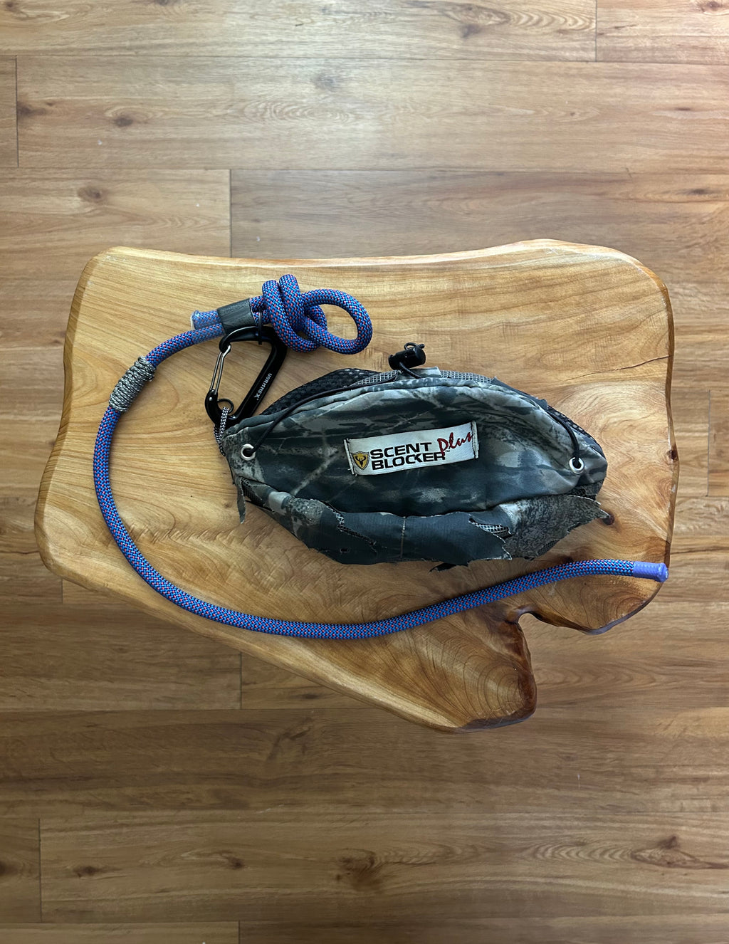 Upcycled Bungee Bag ‘Camo’