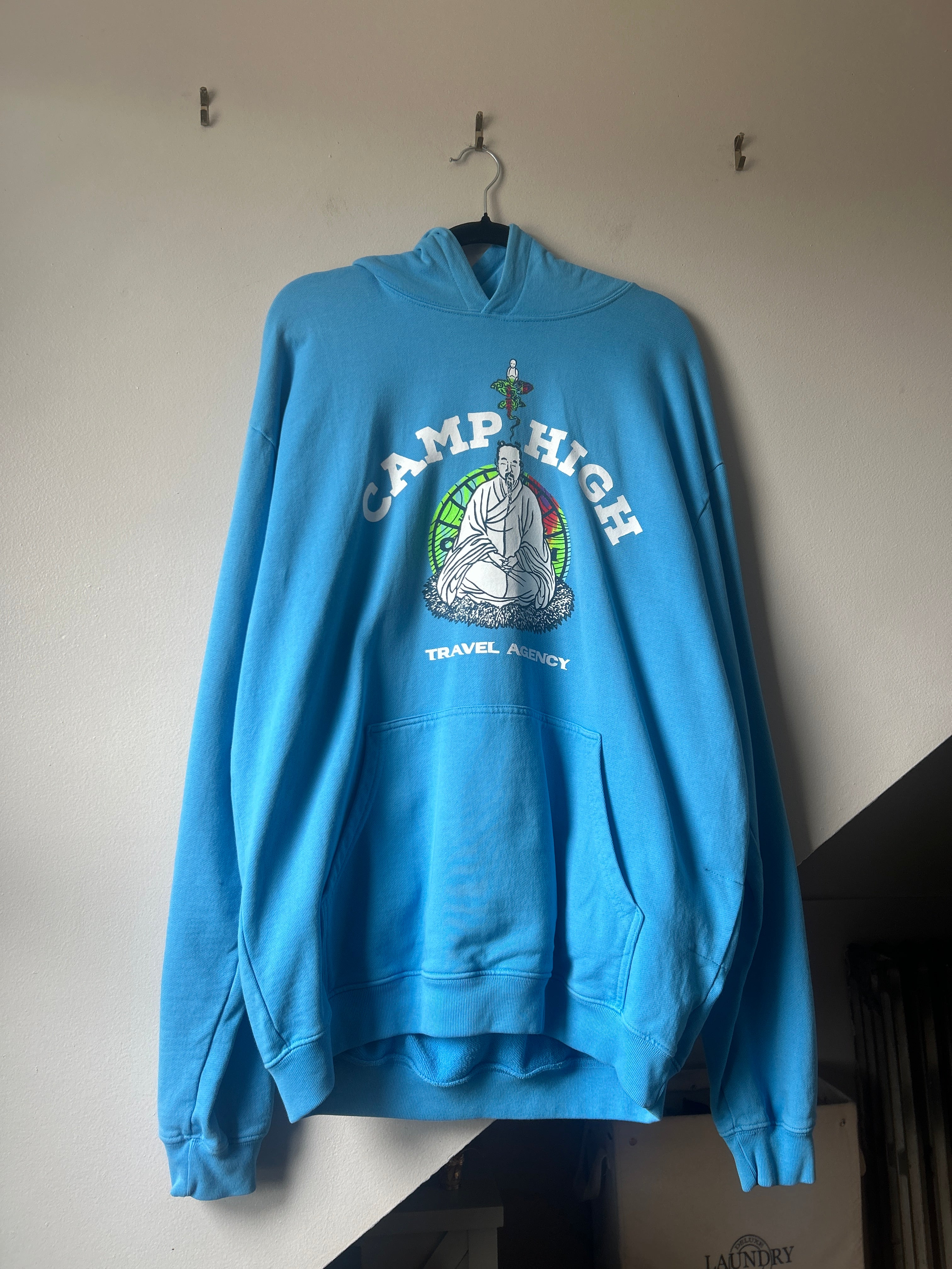 Camp High Travel Agency Hoodie ‘Blue’