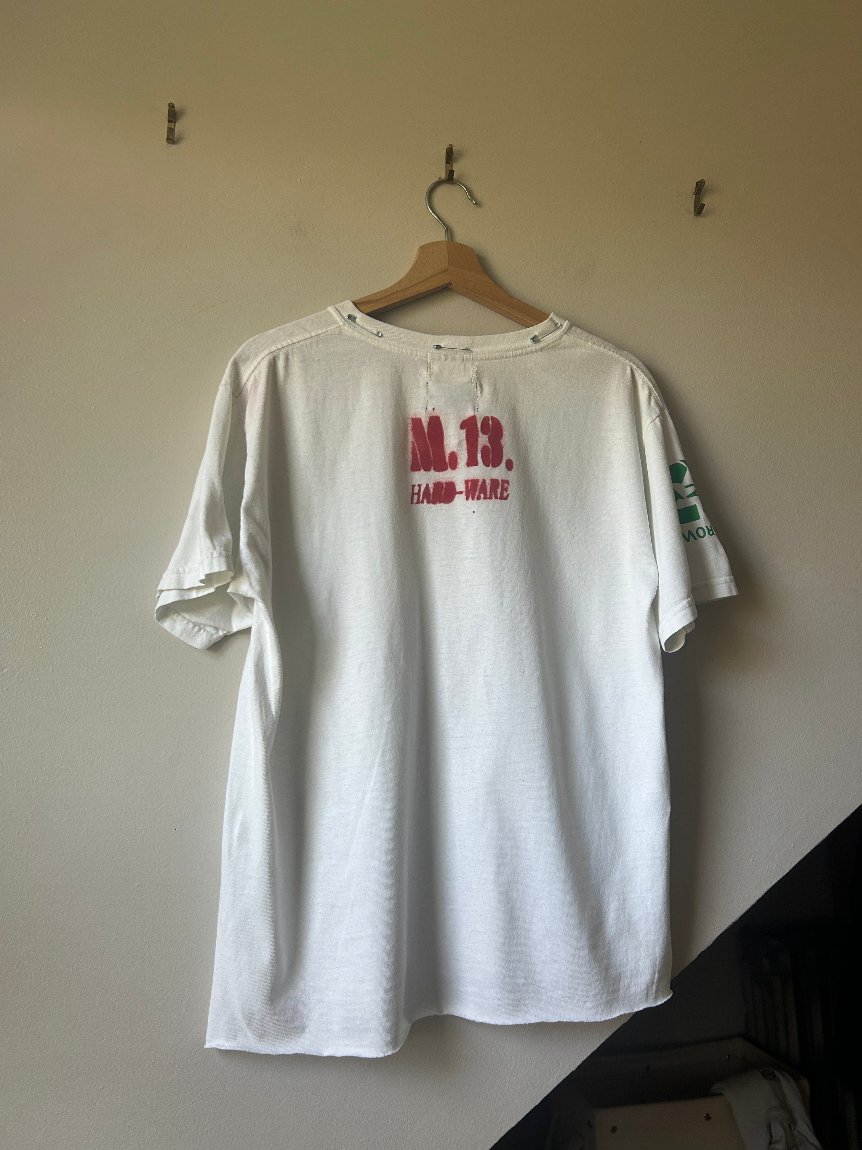THROW4WAY x Mill 13 Patchwork T-shirt
