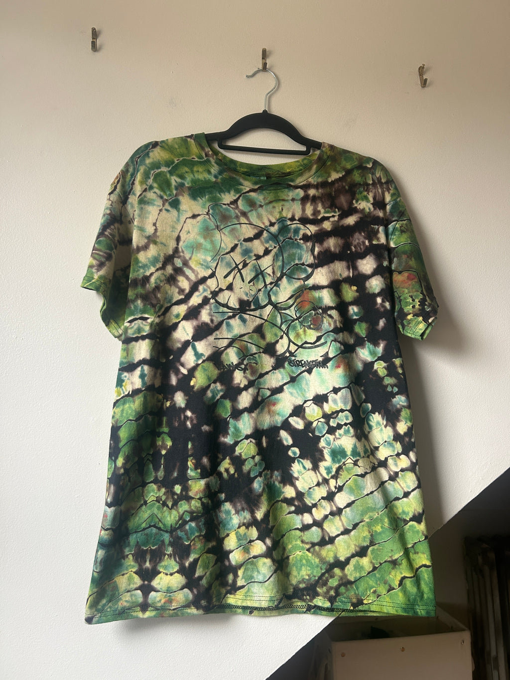 Kaws Strength Tee Tie Dye 2001 ‘Green’