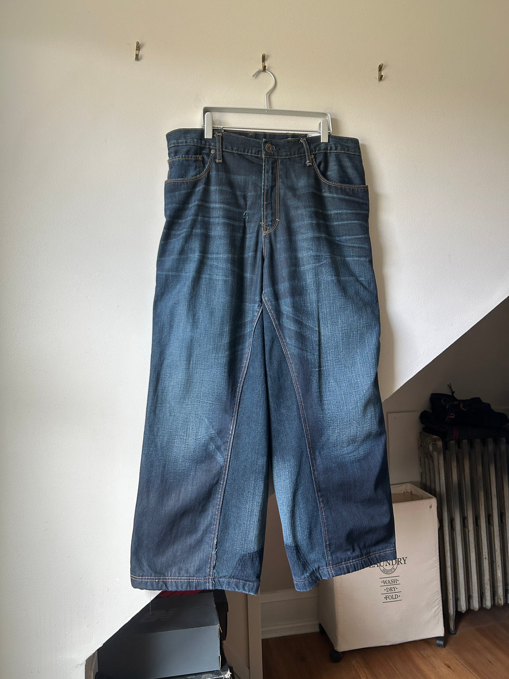 Patina Marine Barrel Leg Denim